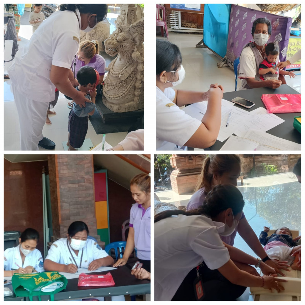 POSYANDU BALITA DI BANJAR TEGAL KUTA